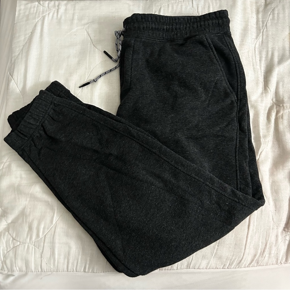 Charcoal dark gray sweats casual or athletic wear